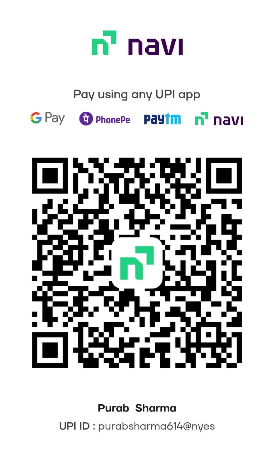 Payment QR Code Image
